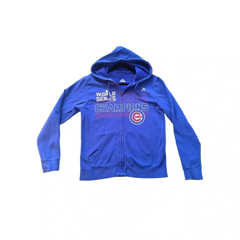 Chicago Cubs Majestic Mens 2016
World Series Champions Fierce
Favorite Hoodie S - Picture 2 of 11